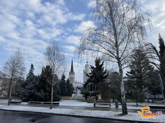FOTO: Pomurje pod nežno snežno odejo, kakšno bo vreme v prihodnjih dneh?