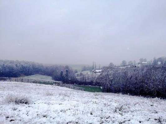 Zvečer se bo meja sneženja spuščala, kako bo pri nas?