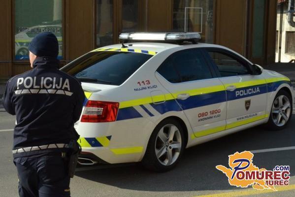 Zaradi vožnje brez veljavnega vozniškega dovoljenja pridržan voznik osebnega avtomobila