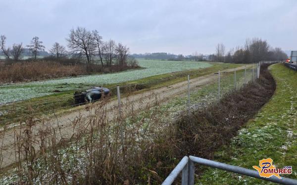 Pomurski policisti obravnavali nesrečo s telesnimi poškodbami
