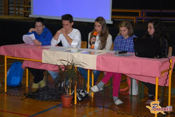 FOTO: Mnenja šolarjev slišana na otroškem parlamentu v Črenšovcih