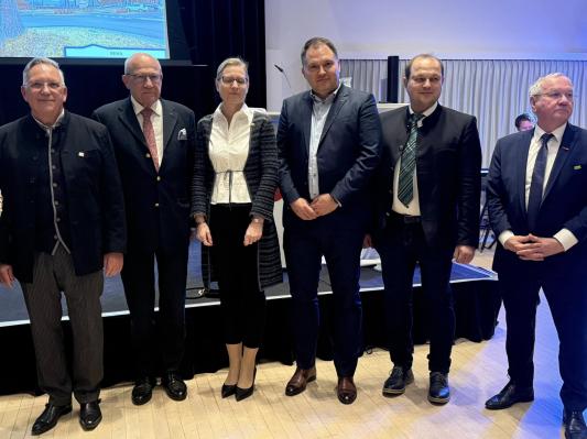 Župan Damjan Anželj na ponovoletnem sprejemu