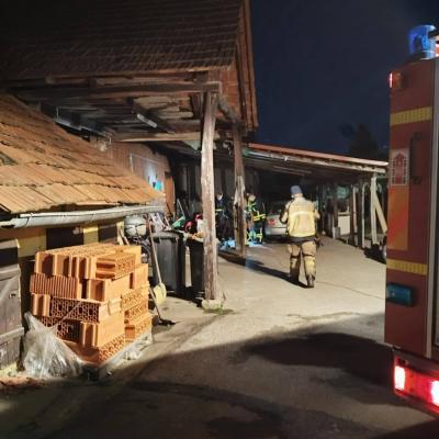 Zagorelo je v kurilnici stanovanjske hiše