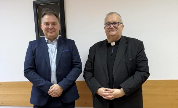 Župan Anželj se je poslovil od škofa Štumpfa