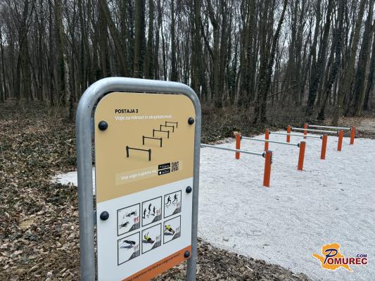 FOTO: Končana je prenova trim steze v tej pomurski občini