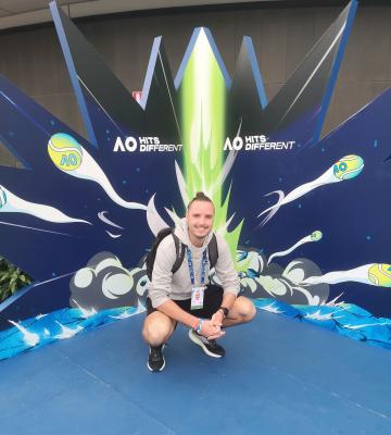 Marino Kegl blesti v Melbournu