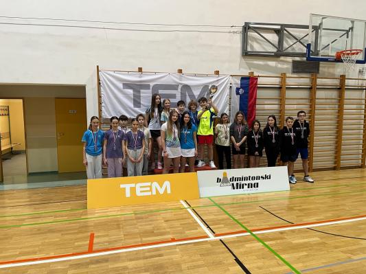 Badmintonisti iz Lendave osvojil naslov državnih podprvakov