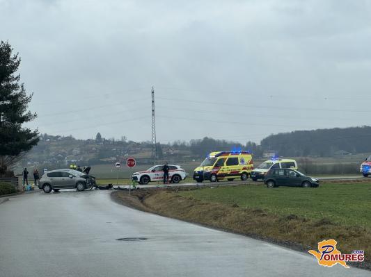 FOTO: Počilo na še eni pomurski cesti