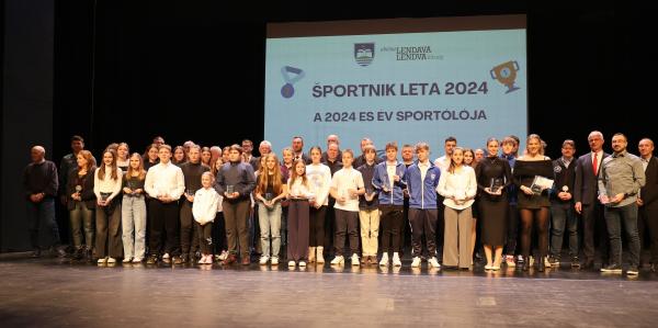 FOTO: Kdo so najboljši športniki Lendave v letu 2024?