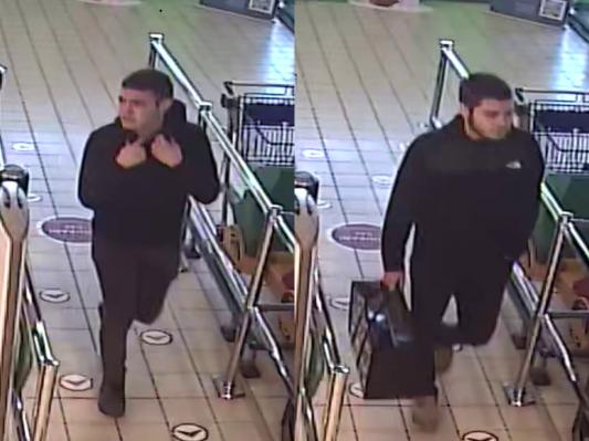 Ste ju videli? Policija išče osumljenca tatvine v trgovini