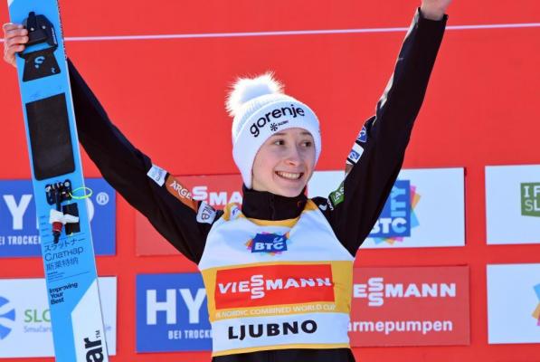 Nika Prevc slavila na Ljubnem, Bjoerseth grdo padla v finalu