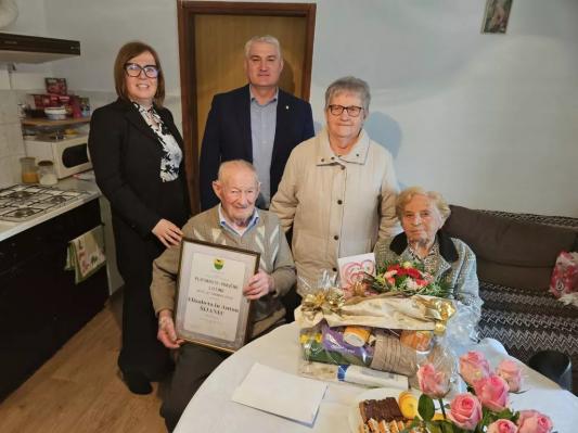 FOTO: Platinasta poroka zakoncev Šijanec iz Bučečovcev