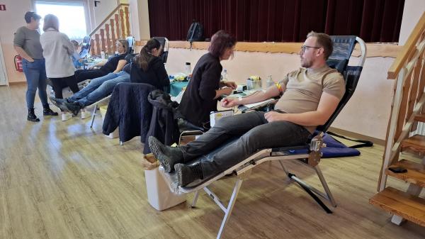 FOTO: Uspešna krvodajalska akcija na Hodošu