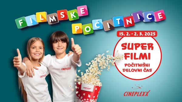 Popestrite si zimske počitnice z obiskom kina