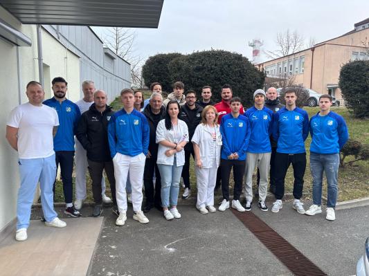 FOTO: Nogometaši ND Beltinci darovali kri za plemenit namen