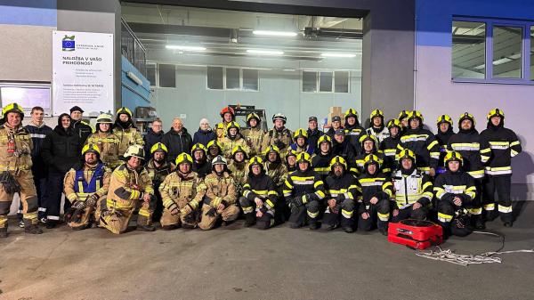 FOTO: Radgonski gasilci izvedli obsežno vajo
