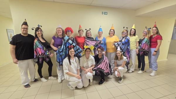 FOTO: Zaposleni v Splošni bolnišnici Murska Sobota polepšali dan bolnikom