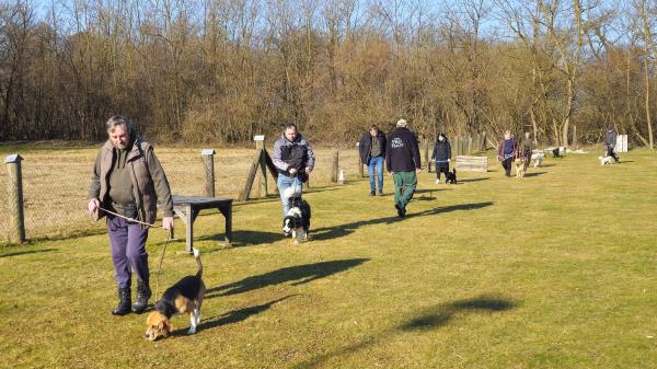 FOTO: Trening s štirinožnimi prijatelji