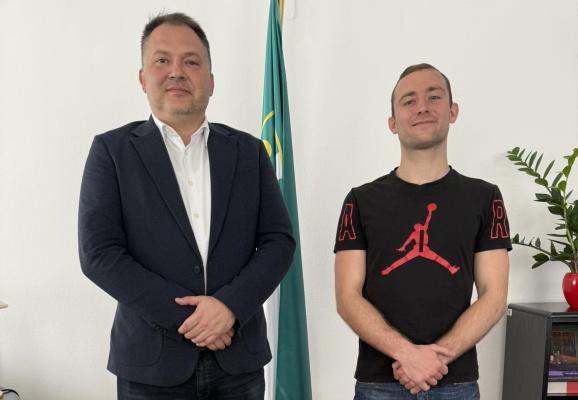 Župan Murske Sobote sprejel Tilna Džafića