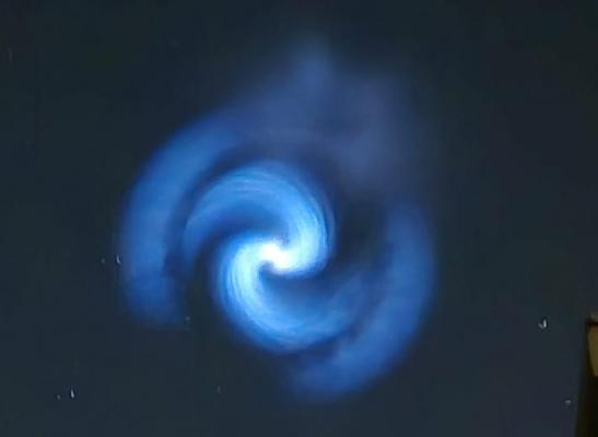 Kaj stoji za spiralnim oblakom nad Slovenijo?