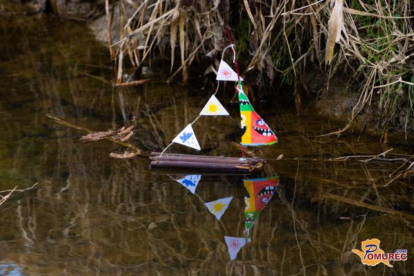 FOTO: Udeleženci delavnice oživeli staro tradicijo spuščanja gregorčkov