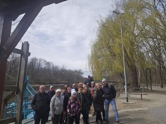 FOTO: Sončen pohod, bujta repa in krst v Mürskem raju