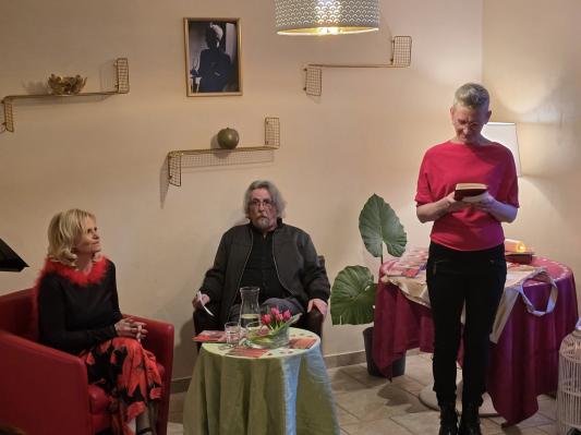 FOTO: Ksenija Kolar Švarc predstavila novo pesniško zbirko