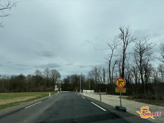 FOTO: Nadaljujejo se dela na Noršinski cesti