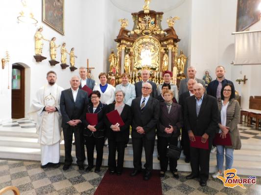 FOTO: V Turnišču so se srečali zakonski jubilanti