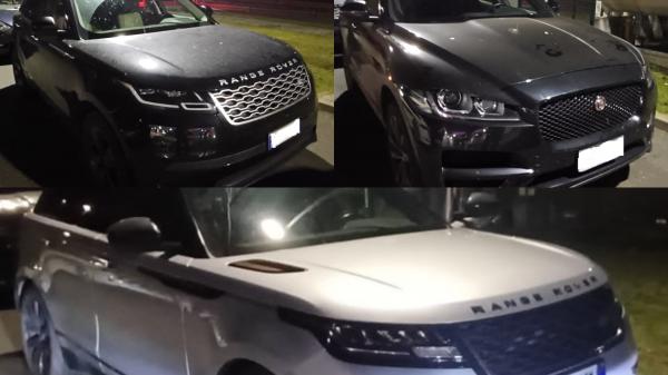 FOTO: Pomurski policisti zasegli vozila romunskim nepridipravom