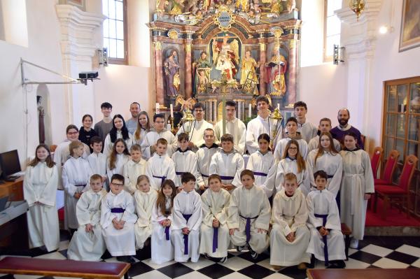 FOTO: Ministranti poglobili vero na duhovnih vajah v Veržeju