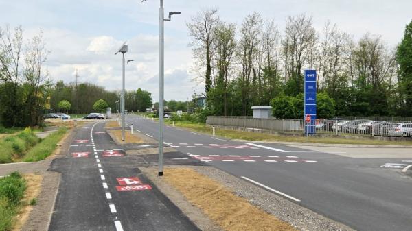 FOTO: Noršinska ulica dobiva novo podobo v znamenju trajnostne mobilnosti