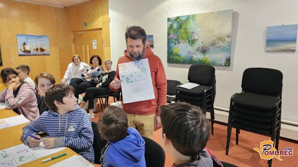 FOTO: Učenci murskosoboških osnovnih šol ustvarjali stripe