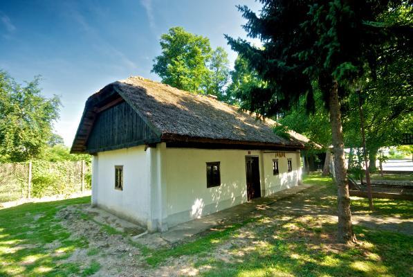 FOTO: Avguštin Černi je izdelal maketo prekmurske domačije