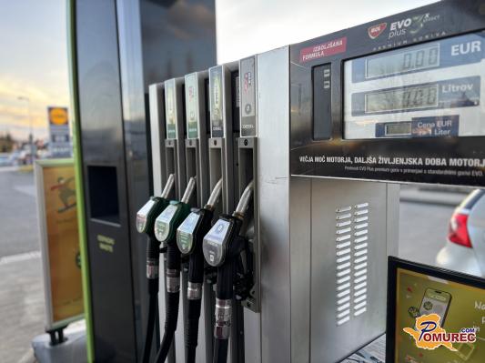 Cene goriv se bodo znižale