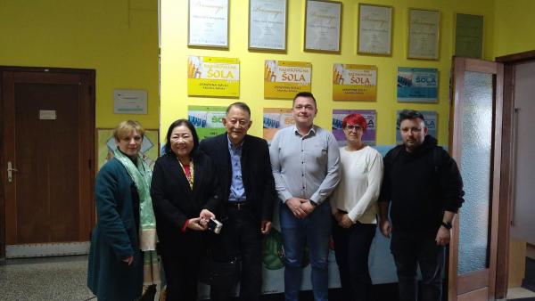 FOTO: Murskosoboška šola se povezuje z Japonsko