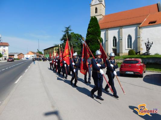 FOTO: Gasilci in gasilke Gasilske zveze Križevci so obeležili god svetega Florjana