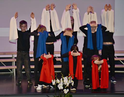 FOTO: Slovesnost ob Dnevu Evrope in 80-letnici konca druge svetovne vojne tudi v Dobrovniku