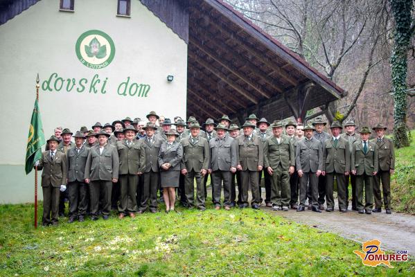 FOTO:  Lovska družina Ljutomer obeležila 80. letnico obstoja