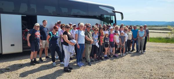 FOTO: Prvomajski pohod v objemu sonca in morja