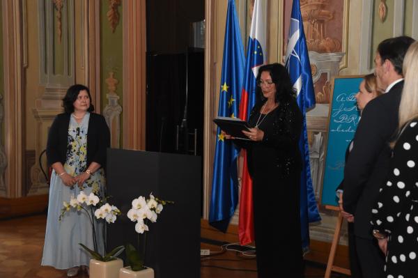 Dvojezična srednja šola Lendava prejemnica priznanja Blaža Kumerdeja