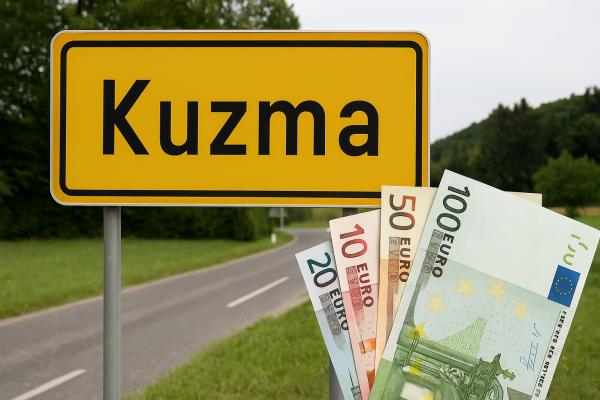 Pomurje znova z najnižjimi dohodki v državi – Kuzma ostaja na dnu že deveto leto