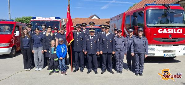 Gasilci Gasilskega poveljstva Občine Veržej so počastili svetega Florjana