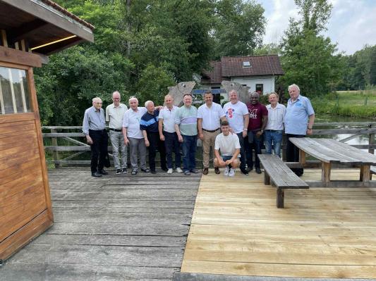 FOTO: Obisk koroških duhovnikov na Hotizi