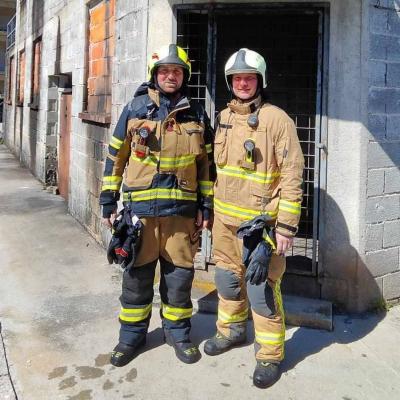 FOTO: Ižakovci bogatejši za dva nižja gasilska častnika