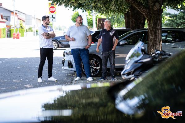 FOTO: BMW-jevi električni lepotci navdušujejo v Pomurju