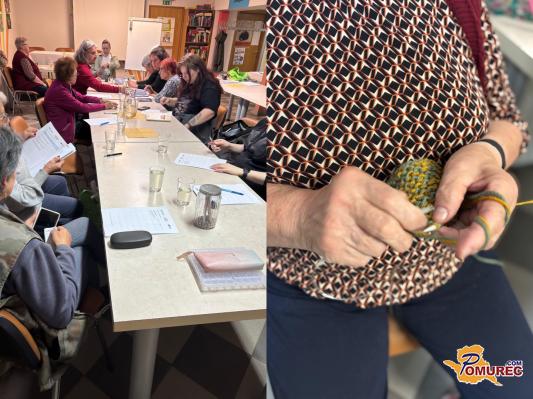 FOTO: Na delavnici ročnih del so pod prsti udeležencev nastali lepi, unikatni izdelki