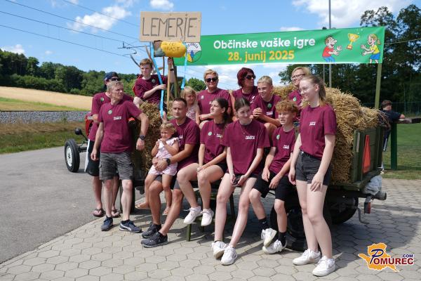  FOTO in VIDEO: Smeh, ekipni duh in dobra volja na vaških igrah na Vaneči