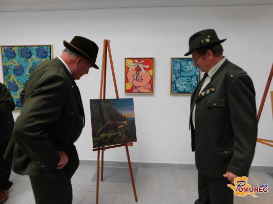 FOTO: Lovska družina Ljutomer ob 80-letnici z razstavo, posvečeno naravi in divjadi