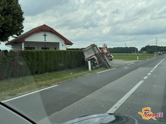 To so podrobnosti nesreče s traktorjem